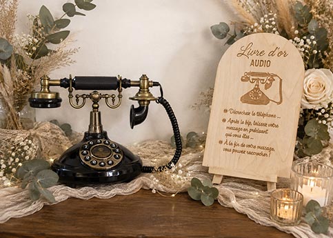 Livre d'or audio - LE PHOTOBOOTH NANTAIS